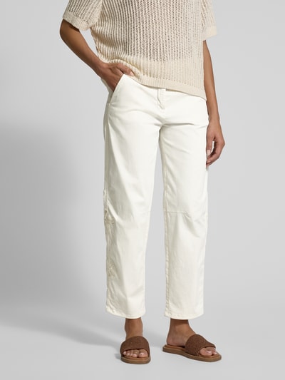 Cambio Tapered Fit Hose mit verkürztem Schnitt Modell 'EVE' Sand 4