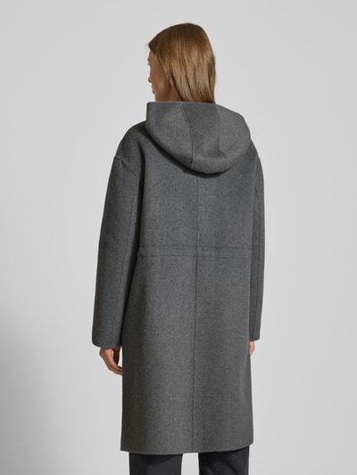 comma Mantel mit Kapuze Anthrazit 5