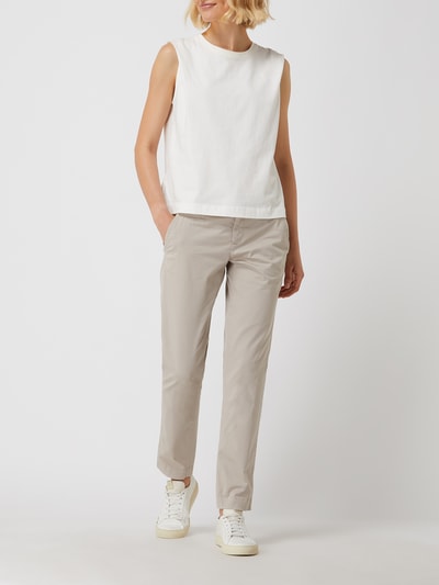 Cinque Chino mit Stretch-Anteil Modell 'Ciortona' Sand 1