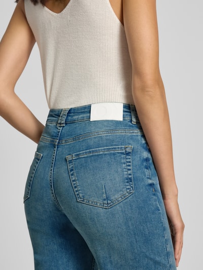 OPUS PANTS Wide fit jeans in 5-pocketmodel, model 'Melly' Blauw - 3