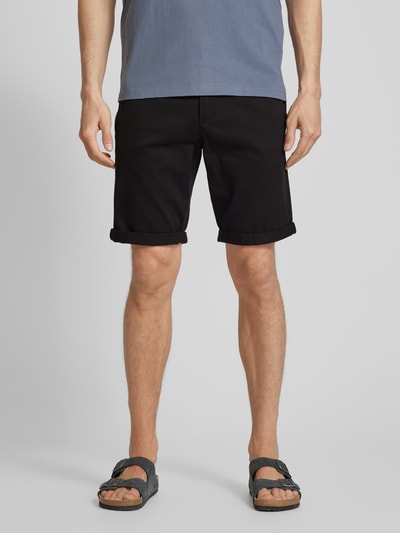 Tom Tailor Slim Fit Chinoshorts mit Eingrifftaschen Black 4