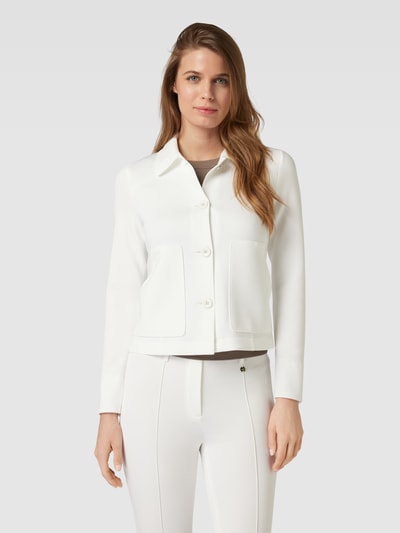 Marc Cain Blazer mit Umlegekragen Offwhite 4