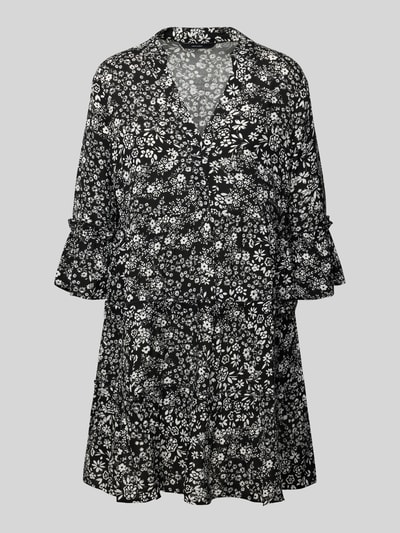 Vero Moda Mini-Tunikakleid aus reiner Viskose Modell 'EASY JOY' Black 2