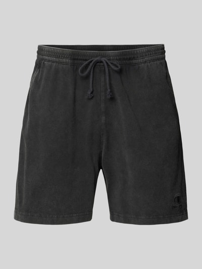 CHAMPION Korte regular fit broek met labelstitching  - 2