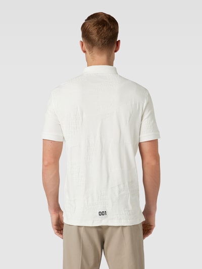 ARMANI EXCHANGE Poloshirt met labeldetail Offwhite - 5