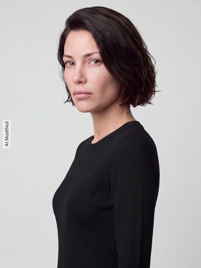 VERO MODA Strickkleid mit Seitenschlitzen Black 3