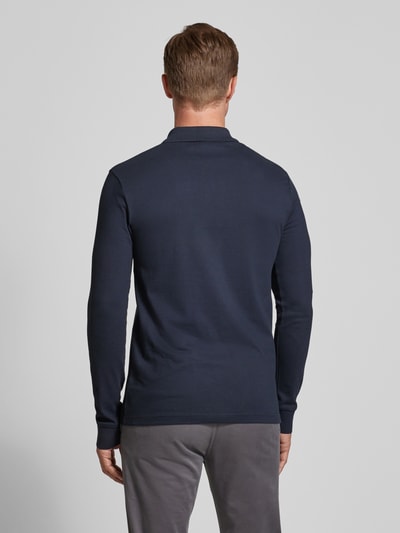 BOSS Orange Regular Fit Poloshirt mit Label-Detail Marine 5