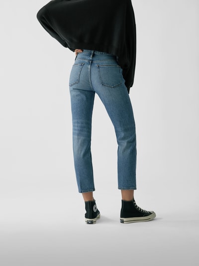 Frame Straight Fit Jeans Blau 5