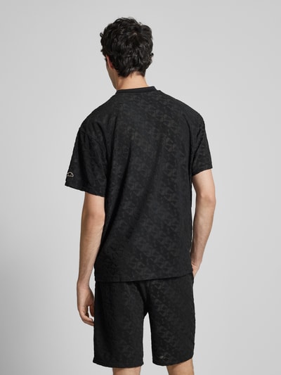 Ellesse T-Shirt mit Strukturmuster Modell 'APRICALE' Black 5