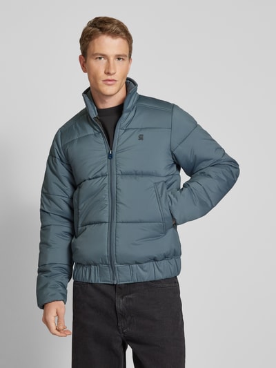 G-Star Raw Steppjacke mit Stehkragen Stein 4