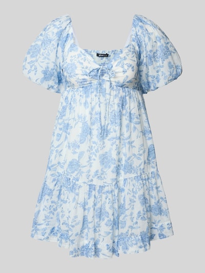 Gina Tricot Mini-jurk met pofmouwen Bleu - 2