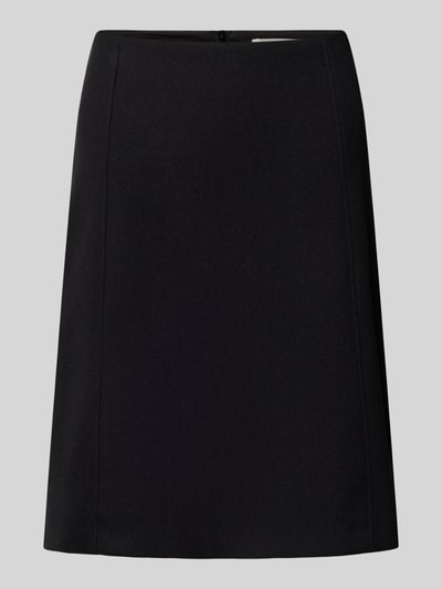 Christian Berg Woman Knielanger Rock mit Reißverschluss Black 1