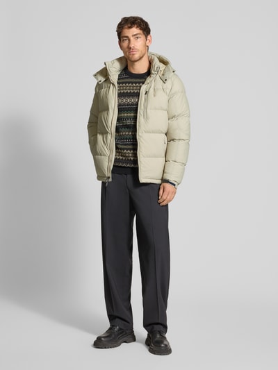 Polo Ralph Lauren Daunenjacke mit Logo-Stitching Beige 1