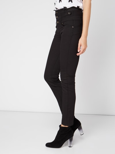 Liu Jo White Coloured Slim Fit High Waist Jeans Black 4