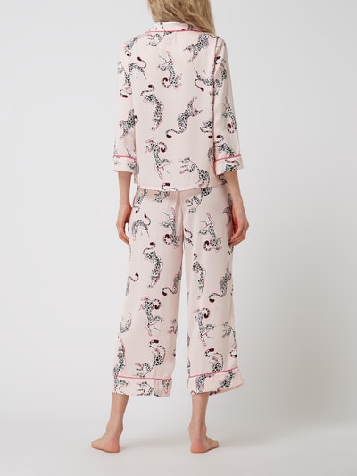 KATE SPADE Pyjama met all-over motief, model 'Charmeuse' Lichtroze - 4