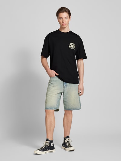 Jack & Jones T-shirt z nadrukiem z napisem model ‘MYKONOS’ Czarny 1