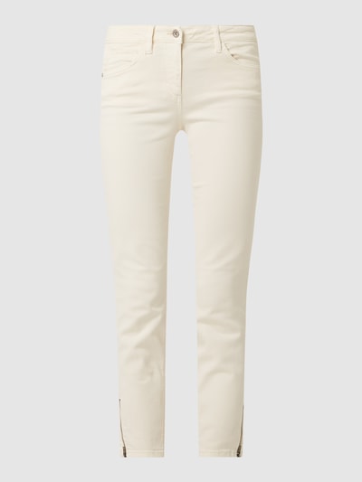 Tom Tailor Cropped Jeans mit Eingrifftaschen Modell 'Alexa' Sand 2