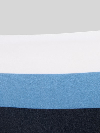 Productfoto, Bikini Slip mit Label Print van Marc O'Polo, dames bikinibroekje in meerkleurige look met gestreept patroon en labelprint, stof met gladde textuur