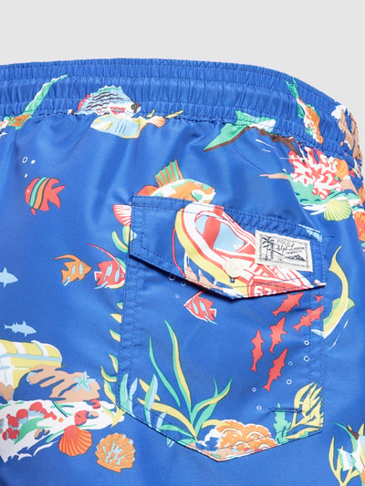 Polo Ralph Lauren Big & Tall PLUS SIZE Badehose mit Allover-Print Modell 'TRAVELER' Ocean 2