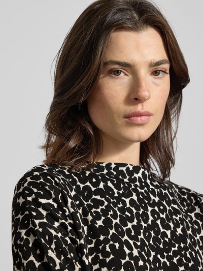 Street One Bluza z okrągłym dekoltem Czarny 3