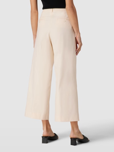 Weekend Max Mara Stoffen broek met persplooien, model 'VASTO' Ecru - 5