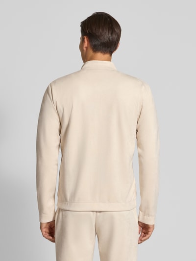 EA7 Emporio Armani Sweatjack met tweewegsritssluiting Zand - 5