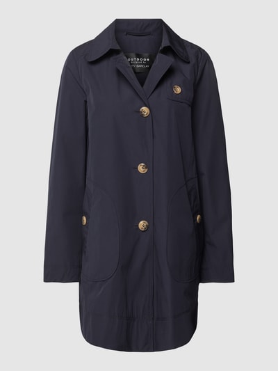 Betty Barclay Trenchcoat met reverskraag Donkerblauw - 2