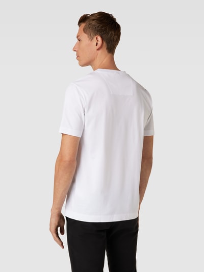 BOSS T-Shirt mit Label-Detail - Porsche X Boss Collection Weiss 5
