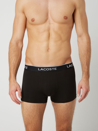 Lacoste Trunks mit Label-Details im 3er-Pack Black 3