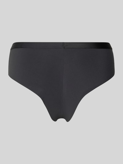 Mey Slip mit Spitzenbesatz Modell 'Poetry Temp' Dunkelgrau 3