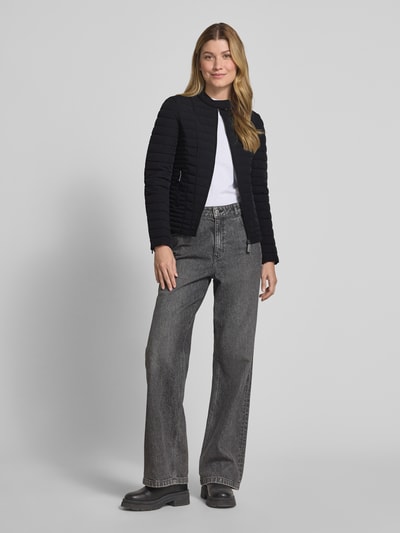 Guess Gewatteerd jack met ritszakken, model 'VONA' Zwart - 1