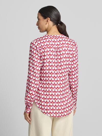 Emily Van den Bergh Bluse aus reiner Viskose Pink 5