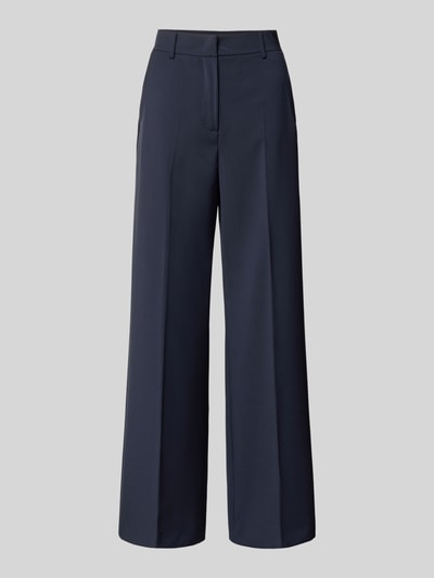 Weekend Max Mara Regular Fit Bundfaltenhose aus reiner Schurwolle Modell 'VISIVO' Marine 2