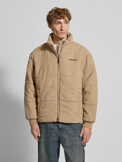 PEGADOR Puffer Jacket mit Stehkragen Sand 4