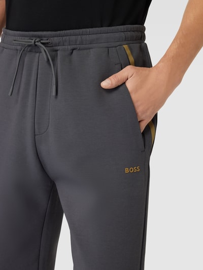 BOSS Green Sweatpants mit Tunnelzug Modell 'Hadiko' Anthrazit 3