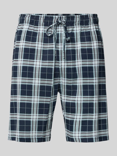 Christian Berg Men Relaxed fit pyjamabroek met elastische band Bleu - 1