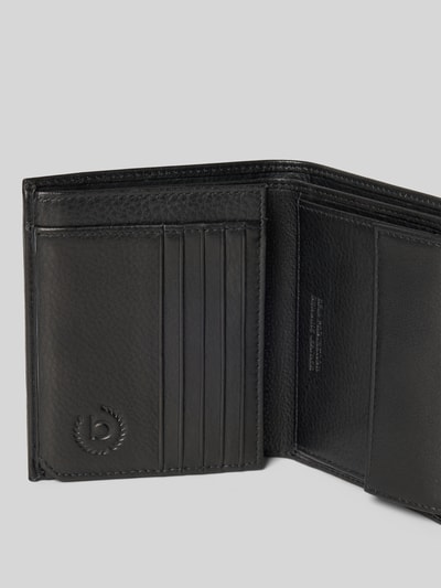 bugatti Portemonnee met labeldetail, model 'Nome' Zwart - 3