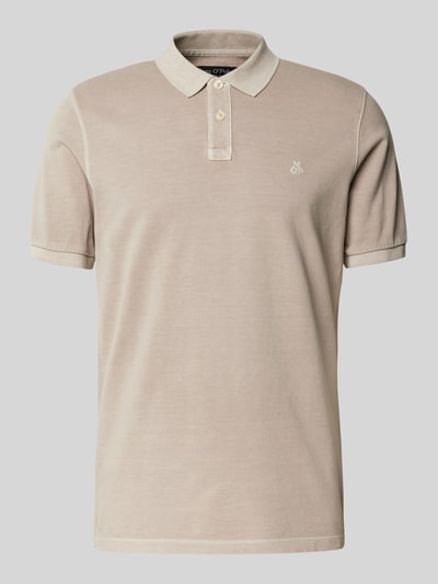 Marc O'Polo Regular Fit Poloshirt aus reiner Baumwolle Hellgrau 2