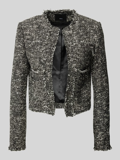 Mango Blazer mit Fransen Modell 'SALT' Black 2