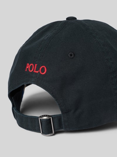 Polo Ralph Lauren Basecap mit Label-Stitching Black 3