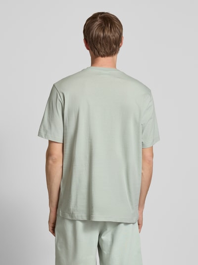 CHAMPION T-Shirt mit Label-Stitching Modell 'ICONS' Mint 5