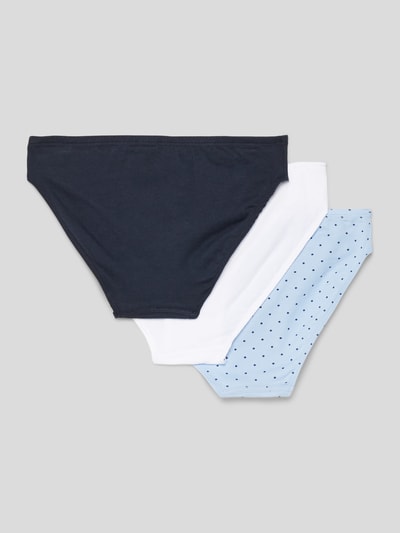 Schiesser Slip met elastische band in een set van 3 stuks Blauw - 3