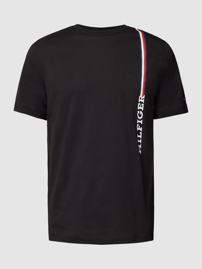 Tommy Hilfiger T-Shirt mit Label-Details Black 2