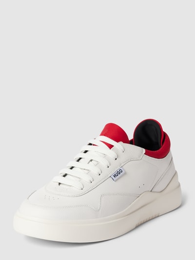 HUGO Sneakersy o dwukolorowym designie model ‘Blake’ Biały 1