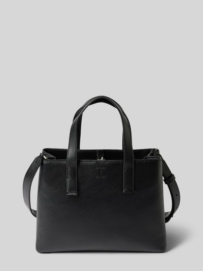 CK Calvin Klein Handtasche mit kurzen Tragehenkeln und Label-Detail Black 2