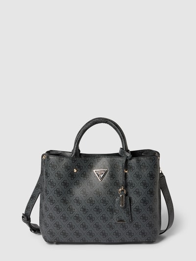 Guess Handtasche mit Tragehenkel Modell 'MERIDIAN' Graphit 2