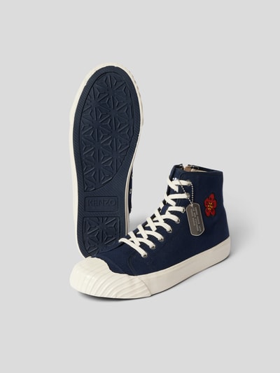 Kenzo High-Top-Sneaker mit Motiv-Stitching Dunkelblau 6