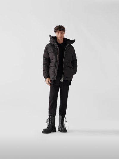 Khrisjoy Daunenjacke mit Kapuze Schwarz 1