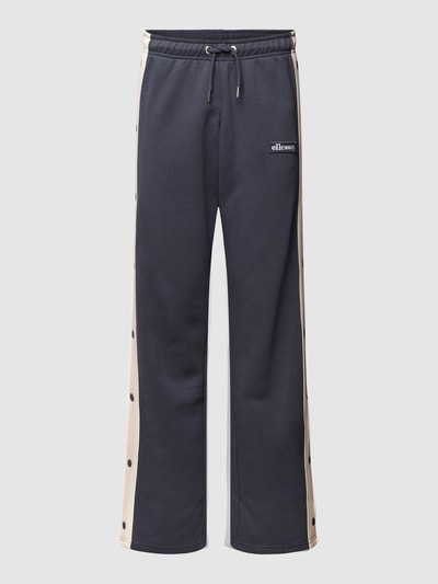 Ellesse Sweatpants met contrastdetails, model 'JANICE' Donkerblauw - 2