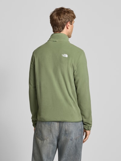 The North Face Kurtka polarowa ze stójką i wyhaftowanym logo Oliwkowy 5